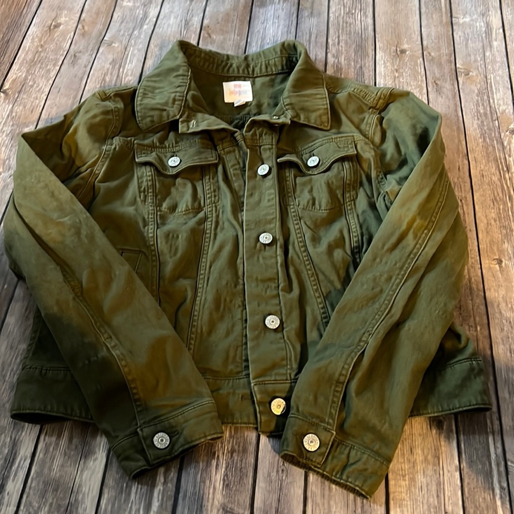 Lularoe army green jacket